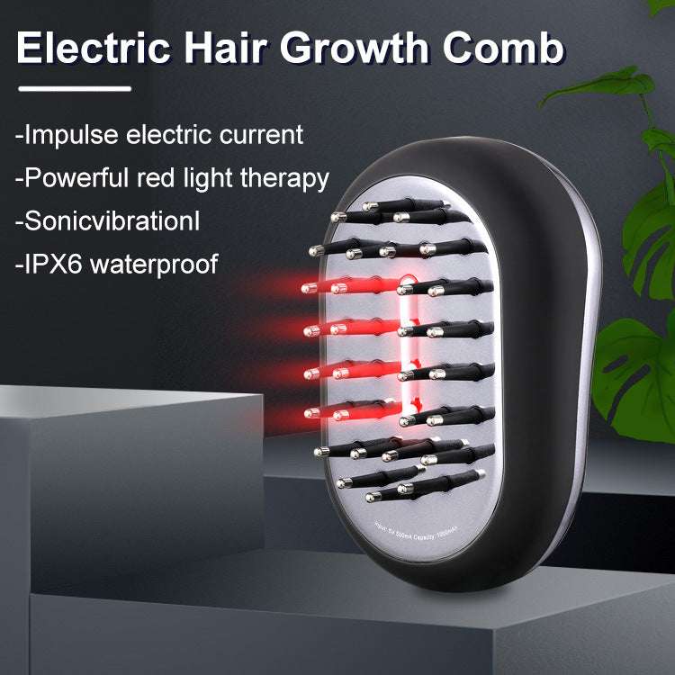 Hair Care Red Light Vibration Scalp Care Device                      .