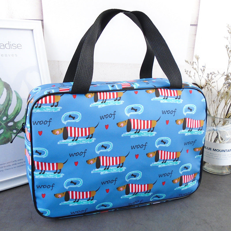 Waterproof toiletries storage bag