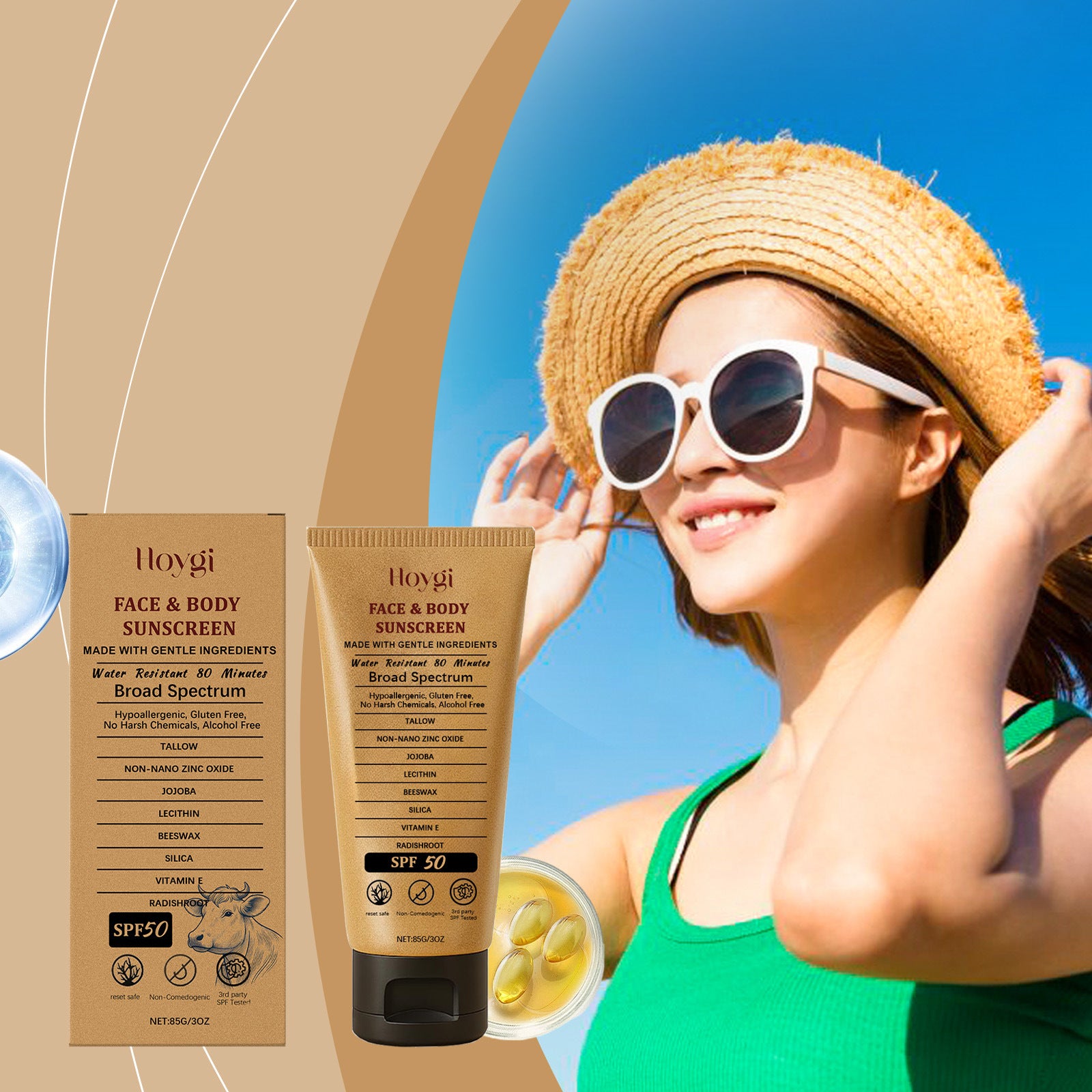 Butter Light Protection Sun Screen SPF50