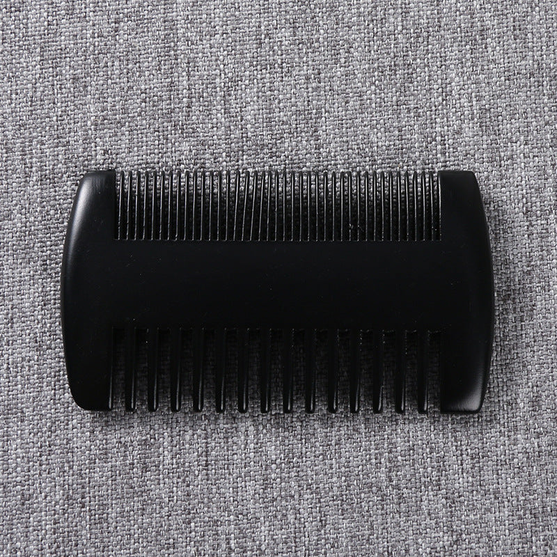 Double-sided Mahogany Comb-foot Grate Comb Beard Beard Comb Small Size Styling Comb