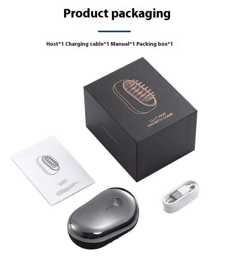 Hair Care Red Light Vibration Scalp Care Device                      .